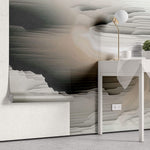 Tapet Personalizat Abstract cu creatie artistica din plaster multicolor - PLASTER KNIFE ART