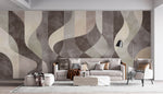 Tapet Personalizat Abstract cu model abstract similar unor draperii - THEATRE CURTAINS