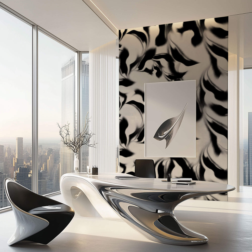 Tapet Personalizat Abstract cu elemente abstracte blurate - BLURRY SHAPES