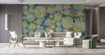 Tapet Personalizat Abstract cu cercuri concentrice in stil Van Gogh - VAN GOGH