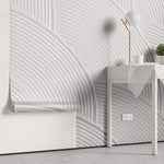 Tapet Personalizat Abstract cu plaster alb uniform - SOFT TEXTURE PASTE