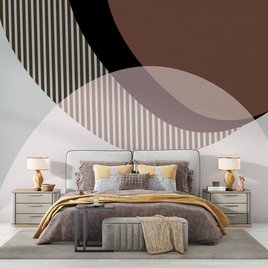 Tapet Personalizat Abstract cu textura decorativa si model minimalist modern - SOFT PLASTER TEXTURE