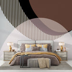 Tapet Personalizat Abstract cu textura decorativa si model minimalist modern - SOFT PLASTER TEXTURE