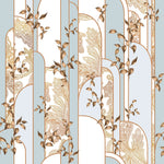 Tapet personalizat - BRONZE&MINT ART DECO