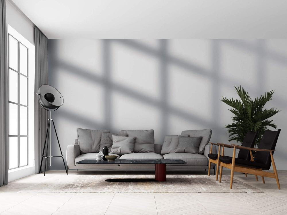 Tapet Personalizat Fine Art cu umbre ale ramelor de geam - FADED WINDOW SHADE