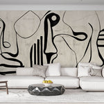 Tapet Personalizat Fine Art cu arta expresionista - SHODO FACES