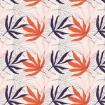 Tapet personalizat - CORAL LEAVES