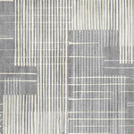 Tapet personalizat Modern cu dungi bej si gri pe un fundal texturat tip plaster - PLASTERED STRIPES