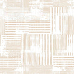 Tapet personalizat Modern cu dungi abstracte in nuante de bej cald si alb - MODERN BEIGE
