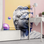Tapet Personalizat Pop Art & Cartoon cu sculptura de piatra in stil modern artistic - POP ART SCULPTURE