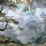 Tapet personalizat forest cu o reprezentare artistica a florei si faunei dintr o perioada preistorica creand o atmosfera de poveste si mister the hobbit