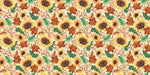 Tapet personalizat - AUTUMN SUNFLOWER