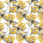 Tapet personalizat - YELLOW MAGNOLIA