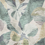 Tapet personalizat floral cu flori si forme abstracte ce evoca esenta primaverii intr un stil modern si artistic abstract spring