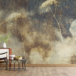 Tapet personalizat floral cu flori delicate de gipsophila creand un aspect pufos si visator ideal pentru o atmosfera romantica gypsophilia