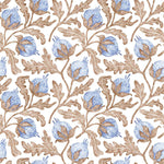 Tapet personalizat - BLUE COTTON
