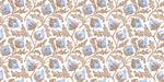 Tapet personalizat - BLUE COTTON