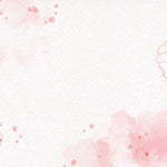 Tapet Personalizat Floral cu flori in pictura watercolor in nuante de roz - PINK WATERCOLOR PAPER