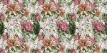 Tapet personalizat - WATERCOLOR FLORAL MURAL