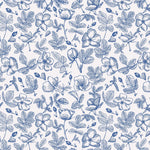Tapet personalizat - DUTCH FLORAL PATTERN