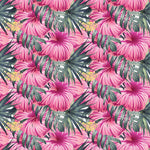 Tapet personalizat - PINK HIBISCUCS