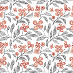 Tapet personalizat - SEAMLESS FLORAL PATTERN