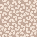 Tapet personalizat - BEIGE LEAF PATTERN
