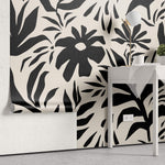 Tapet Personalizat Floral cu plante si flori ilustrate in stil minimalist - INKBOLT FLOWERS