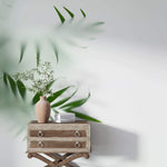 Tapet Personalizat Leaf cu frunze verzi cu fundal estompat - GLASS LEAVES II