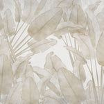 Tapet Personalizat Leaf cu frunze crem de bananier - COFFEE LEAVES