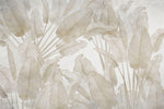 Tapet Personalizat Leaf cu frunze crem de bananier - COFFEE LEAVES