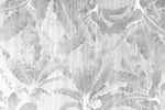 Tapet Personalizat Leaf cu frunze gri in dungi de plaster - STRIPED LEAVES