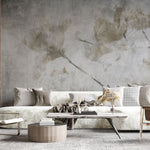 Tapet Personalizat Leaf cu crengi de magnolie vintage - GRUNGE MAGNOLIA