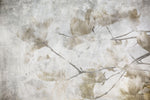 Tapet Personalizat Leaf cu crengi de magnolie vintage - GRUNGE MAGNOLIA