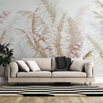 Tapet Personalizat Leaf cu frunze rozalii de palmier - DELIGHTING NATURE