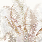 Tapet Personalizat Leaf cu frunze rozalii de palmier - DELIGHTING NATURE