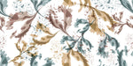 Tapet Personalizat Leaf cu frunze abstracte pictate - SPLASH ABSTRACT LEAF