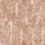 Tapet Personalizat Leaf cu frunze de palmier in nuante pamantii - REED BED
