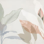 Tapet Personalizat Leaf cu frunze pastel cu textura de fundal - HEAVENLY LEAF