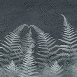 Tapet Personalizat Leaf cu frunze de feriga pe un fundal de stucco - STUCCO FERN