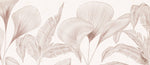 Tapet Personalizat Leaf cu frunze abstracte texturate - MINIMALIST LINE LEAVES
