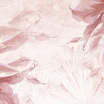 Tapet Personalizat Leaf cu frunze in nuante de roz - PLASTER PINK LEAF