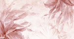Tapet Personalizat Leaf cu frunze in nuante de roz - PLASTER PINK LEAF