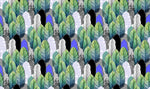Tapet personalizat - ARTISTIC LEAVES