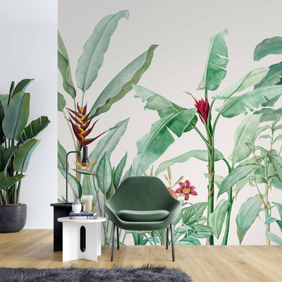 fototapet-personalizat-tropical-cu-plante-exotice-tropicale-cu-flori-in-nuante-de-verde-intr-un-fundal-alb-tropical-cold-green