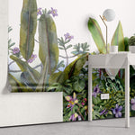 Tapet personalizat Tropical cu flori si plante tropicale - TROPICAL ORCHID
