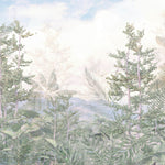 Tapet personalizat Tropical cu peisaj exotic natural - TROPICAL MOUNTAIN VIEW