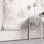 Tapet personalizat Tropical in nuante de roz - FADED PINK JUNGLE