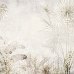 Tapet personalizat Tropical cu peisaj tropical abstract in nuante de bej - VINTAGE TROPICAL INSERTION