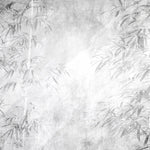 Tapet personalizat Tropical cu bambus gri - GREYSCALE BAMBOO